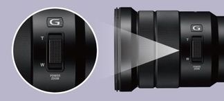 Zoom mit stufenlos regulierbarer Geschwindigkeit