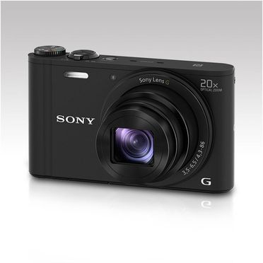 WX350 Foto-Kamera mit optischem 20fach Zoom Schwarz