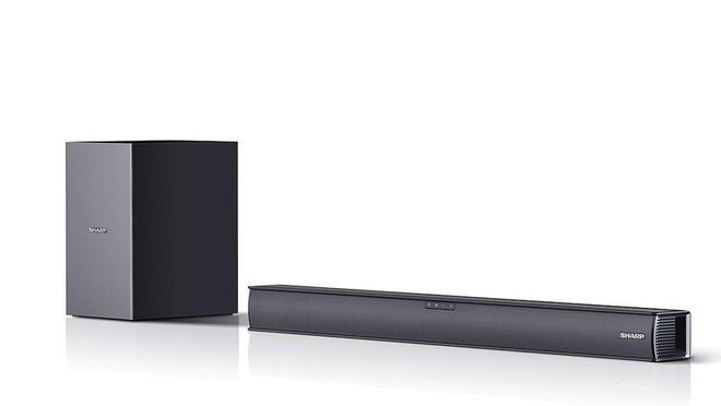 2.1 Soundbar-System mit drahtlosem Subwoofer