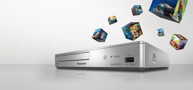 Panasonic DMP-BDT168 Blu-ray-Player (Full HD, LAN (Ethernet), 3D