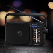 Panasonic RF-2400DEG Radio (FM-Tuner, automatischer Frequenzregelung (AFC),  Radio-Tuner [UKW / MW] mit AFC (Auto Frequency Control)