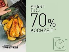 Spart bis zu 70% Kochzeit**