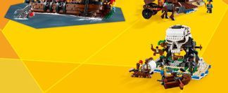 Freie Auswahl aus drei Piratenabenteuern