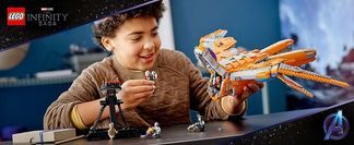 Originalgetreues Marvel Raumschiff zum Bauen und Ausstellen