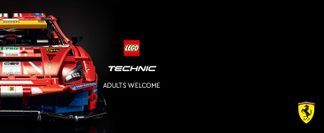 Tolle LEGO® Version des berühmten Rennwagens von Ferrari