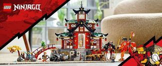 Spektakuläres LEGO® NINJAGO® Tempel Bauset