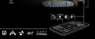 Das Modell bewegt sich wie ein echter Kran