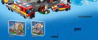 Lässt sich mit anderen LEGO® City Sets verbinden