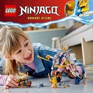 LEGO® NINJAGO® Bauset mit Mech und Bike