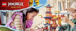Spannendes NINJAGO® Tempel-Spielset