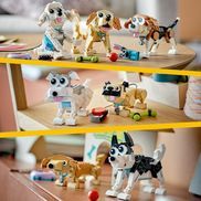 Actionreicher Spaß mit LEGO® Hunden aus Steinen