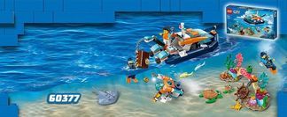 LEGO® City Meeresforscher-Boot (60377)
