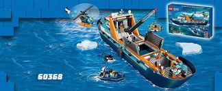 LEGO® City Arktis-Forschungsschiff (60368)