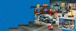 LEGO® Konstruktionsspielsteine Gaming Turnier Truck (60388), LEGO® City,  (344 St), Made in Europe, Mit 344 Teilen | Konstruktionsspielzeug