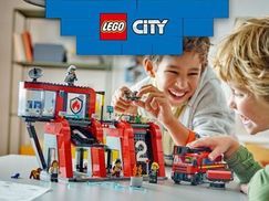 LEGO® City Feuerwehrstation mit Drehleiterfahrzeug