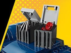 Lebenswichtige Vorräte in Lagerbehältern