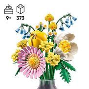 LEGO® Kleiner Sommerstrauß (10347), LEGO Botanicals Konstruktionsspielsteine, (373 St), Made in Europe, Beinhaltet 7 LEGO Blumenarten in Pastelltönen