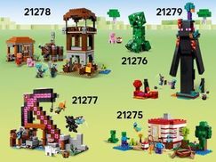 There are more LEGO® Minecraft® sets to collect and mix.