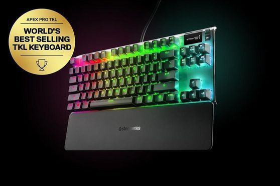 SteelSeries Apex Pro TKL Gaming-Tastatur, Hintergrundbeleuchtung 