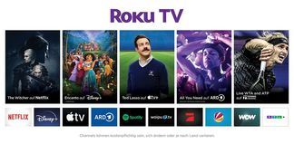 TCL 65RP630X1 LED-Fernseher (164 cm/65 Zoll, 4K Ultra HD, Smart-TV, Roku TV,  HDR, HDR10, Dolby Vision, Game Master, HDMI