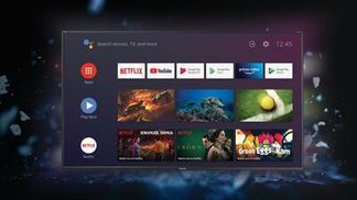 Android TV Benutzeroberfläche