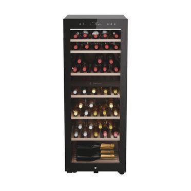 Haier Weinkühlschrank HWS77GDAU1, für 77 Standardflaschen á 0,75l, Für 77  Flaschen / Höhe: 127 cm / Breite: 49,7 cm