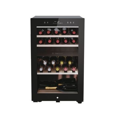 Haier Weinkühlschrank HWS42DGAU1, für 42 Standardflaschen á 0,75l, Für 42  Flaschen / Höhe: 82 cm / Breite: 49,7 cm