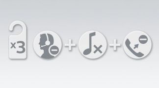 Schwarze Liste, anonyme Anrufe, Ruhemodus, Anrufsperre