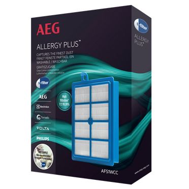 AEG Zubehör AFS1W Allergy Plus S-Filter waschbar