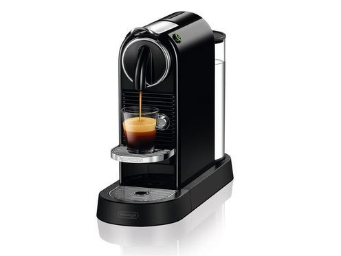 7 Nespresso 167.B Willkommenspaket CITIZ EN von Kapselmaschine mit Kapseln inkl. Black, DeLonghi,