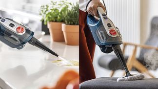 DAMPFREINIGUNG ÜBER DEM BODEN