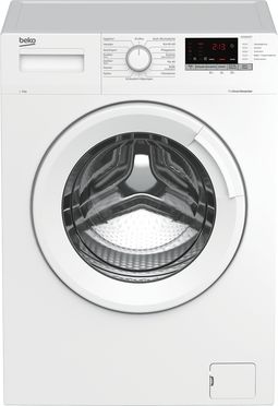 BEKO Waschmaschine WML81633NP1, 8Kg kg, 1600 U/min, Dauer Standardprogramm:  3 h: 38 min | Frontlader
