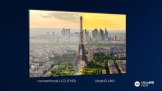 Philips 4K UHD-Fernseher. Lebendiges HDR-Bild.