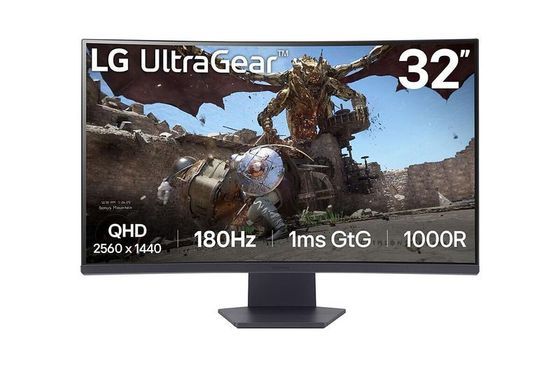 UltraGear™ 32 Zoll QHD Curved Gaming Monitor | 180Hz, 1ms (GtG), HDR10