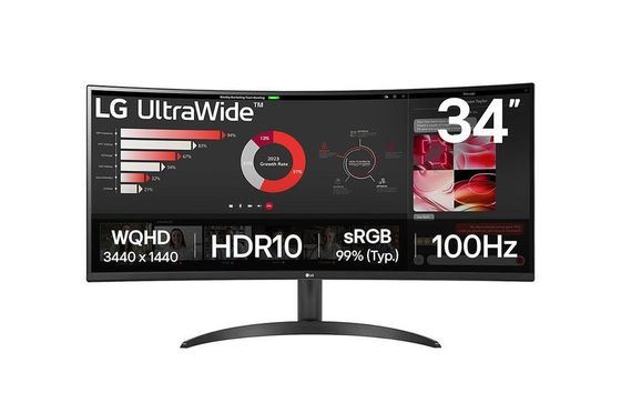 34" UltraWide™ QHD Curved Monitor