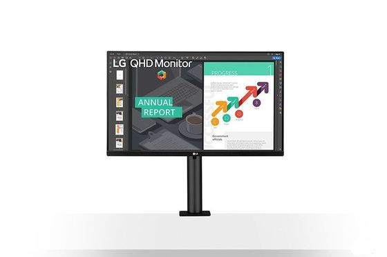 27 Zoll Display Ergo IPS Monitor mit QHD-Auflösung, HDR10 und USB Type-C™