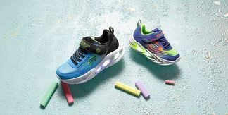 Leuchtende Kinderschuhe für Jungen und Mädchen!