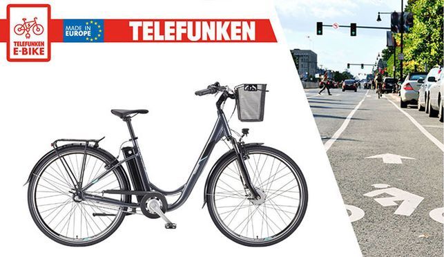 Telefunken Multitalent RC830 Nabenschaltung - Elektrofahrrad mit tiefem Einstieg