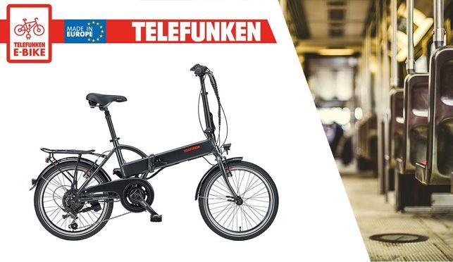 Telefunken Kompakt F820 - Folding Electric Bicycle