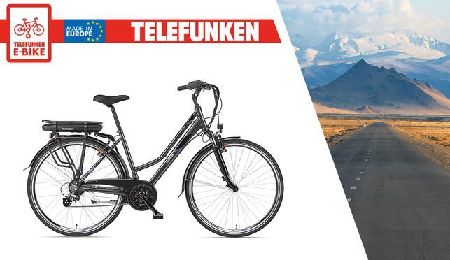 Telefunken Expedition XT480 - Trekking Electric Bicycle