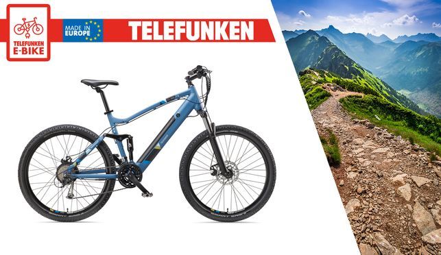 Telefunken Aufsteiger M935 - E-Mountainbike / Fully