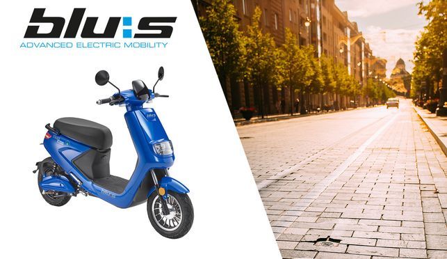 Blu:s 2000 45 W, XT2000, km/h E-Motorroller