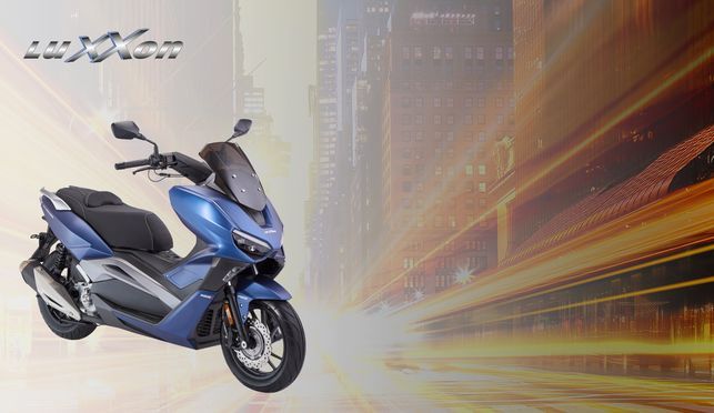 LuXXon Silvermax Motor Scooter - 300 cc - 120 km/h
