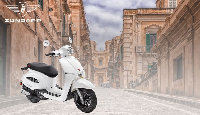 Zündapp Motorroller Bella-R 125 E5, 124 ccm, 85 km/h, Euro 5