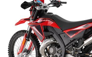 Zündapp Motorrad ZXE 50 Enduro E5 (45km/h) rot/schwarz, 50