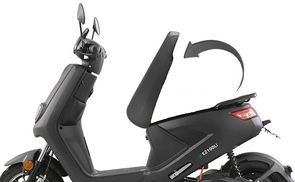 Electric scooter with road approval – 45 km/h