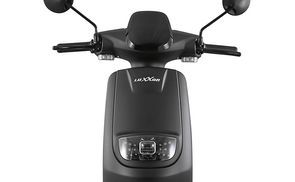 High-performance scooter with electric motor
