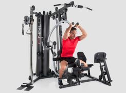 „AB-Crunch“ Kabelzug für ein Bauch- und Oberarmtraining