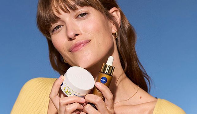 NIVEA Q10 Anti-Falten Tagespflege Set – die wirksame Pflegeroutine gegen Falten.