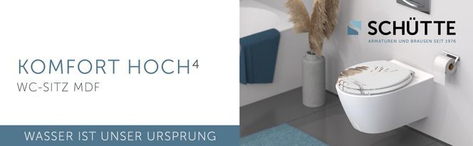 Schütte WC-Sitz »BALANCE«, Toilettendeckel mit Absenkautomatik und MDF-Holzkern